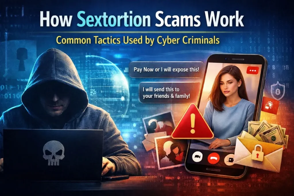 How Sextortion Scams Work