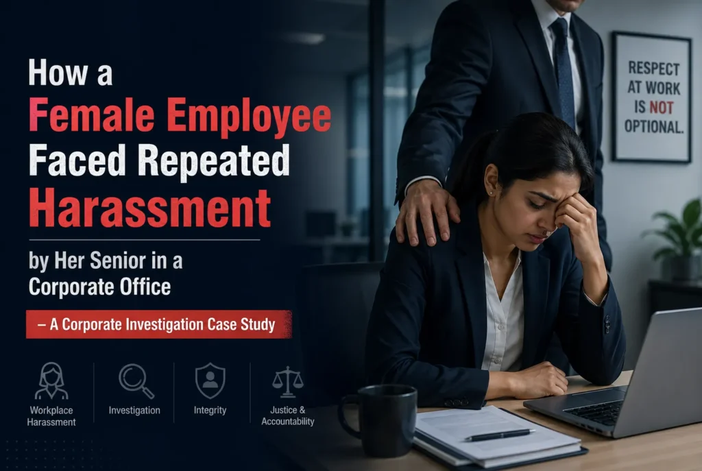 How a Female Employee Faced Repeated Harassment
